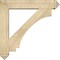 Ekena Millwork Imperial Arts and Crafts Rough Sawn Bracket w/ Offset Brace, Douglas Fir, 8"W x 42"D x 42"H BKT0806X42X42IMP03RDF - alternate 4